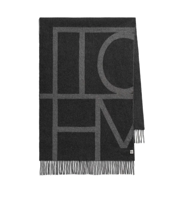 Toteme Monogram brushed wool scarf from SENSER, photo 1 of 1