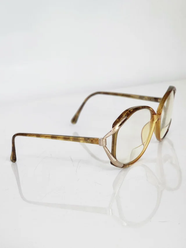 Dior Women's Vintage Sunglasses in gold from Poshmark