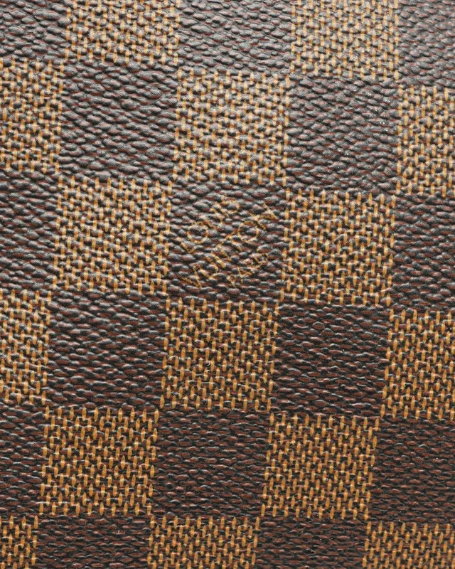 Louis Vuitton Damier Ebene Keepall 50 Weekend Bag in Brown Coated canvas from A Retro Tale, photo 6 of 14