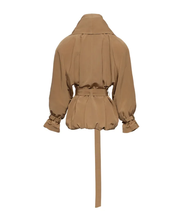 Magda Butrym belted shawl-collar jacket, photo 2 of 7 from SENSER