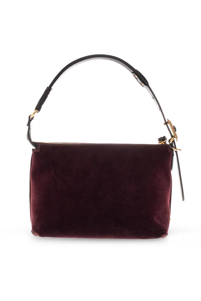 Etro Embossed Velvet Shoulder Bag, photo 2 of 5 from SENSER