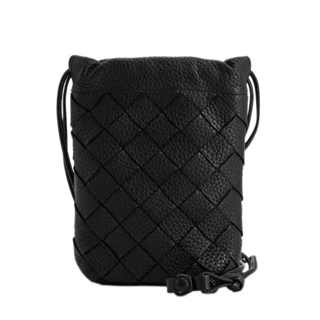 Bottega Veneta Shoulder Bag Vertical in Woven leather from The Reluxe