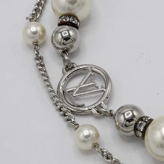 Louis Vuitton Necklace Faux Pearl Box Bag from The Reluxe