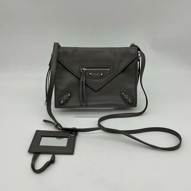Balenciaga Paper Shoulder Bag Leather in Leather from The Reluxe