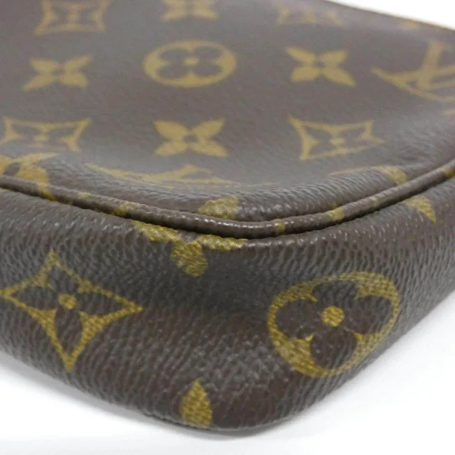 Louis Vuitton Monogram Accessory Pouch in Brown Canvas from LuxUness, photo 2 of 6