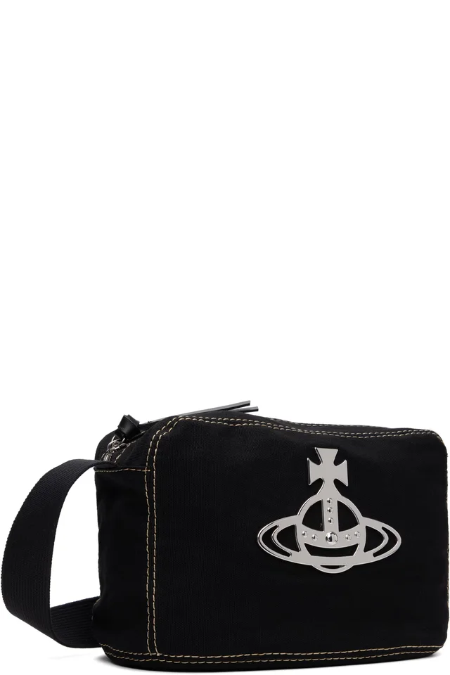 Vivienne Westwood Black Jude Crossbody Bag, photo 2 of 4 from SSENSE