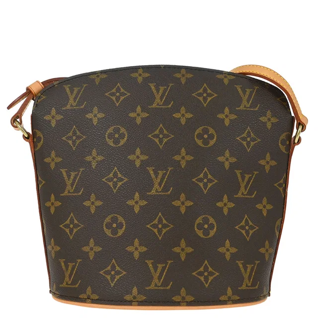 Louis Vuitton Drouot Crossbody Shoulder Bag Monogram M51290 in Coated canvas from AMORE Vintage Tokyo