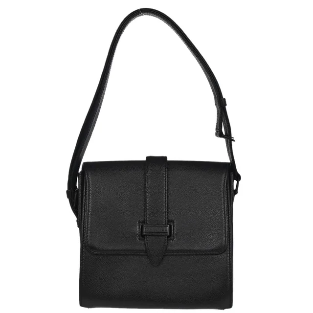 Chanel 1997-1999 Black Calfskin 2way Shoulder Handbag in Black Calfskin from AMORE Vintage Tokyo