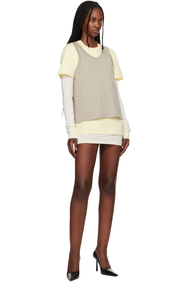 WARDROBE.NYC Multicolor Layered Minidress & T-shirt Set, photo 4 of 4 from SSENSE