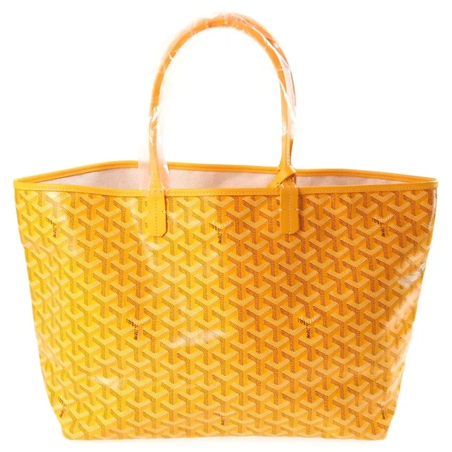 Goyard Saint Louis PM Tote Bag Yellow Leather in Yellow Leather from The Reluxe