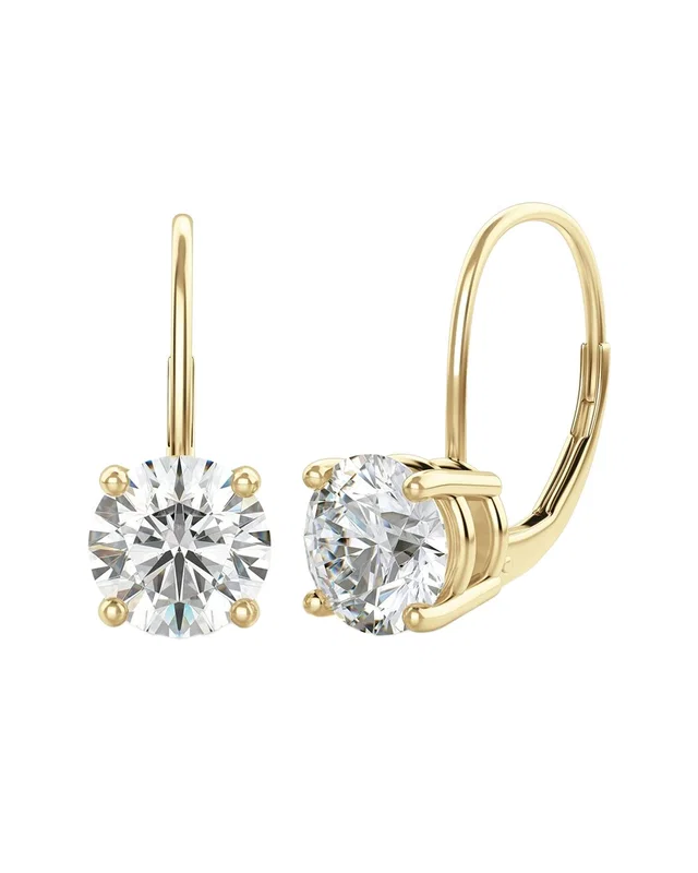 Lab Grown Diamonds 14K 4.00 ct. tw. Lab-Grown Diamond Earrings, image 1 of 1 from Rue La La