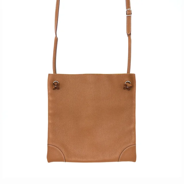 Hermès Silkcity 33 Clemence Gold SHW Stamp Y in Gold Clemence leather from EMIER