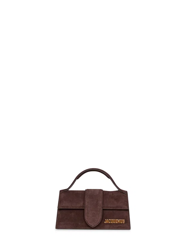 Jacquemus Top Handle Bag — Brown Calf Leather in Brown Calfskin from HEWI