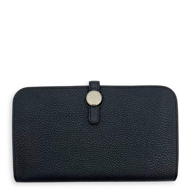 Hermès Dogon Duo Black in Black Clemence leather from Luxury Promise