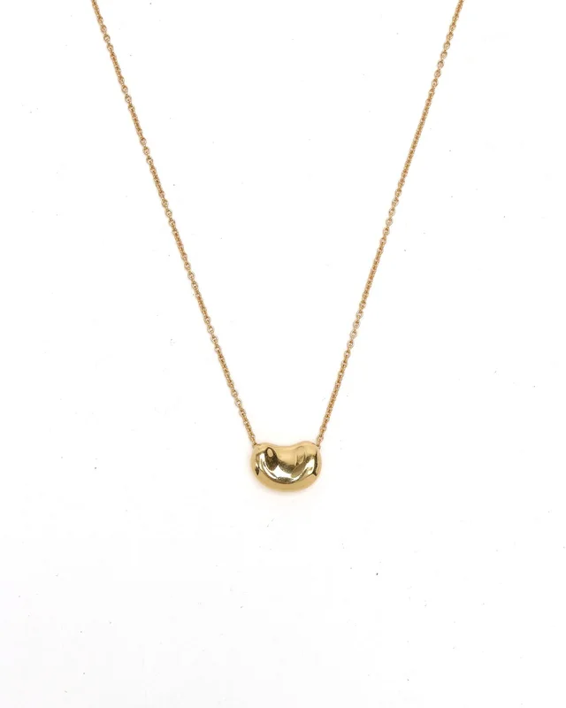 Tiffany & Co. Elsa Peretti Bean 18Kt Necklace from A Retro Tale