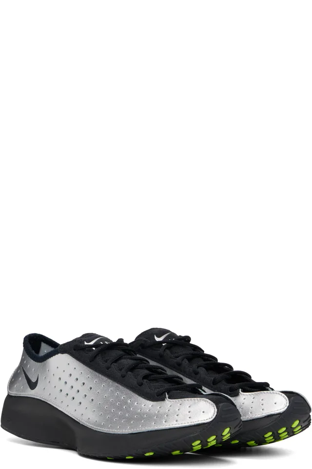Nike Silver & Black Air Superfly Sneakers, photo 4 of 4 from SSENSE