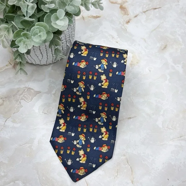 Mulberry Men's Scarf - Blue in blue from Depop, photo 1 of 1