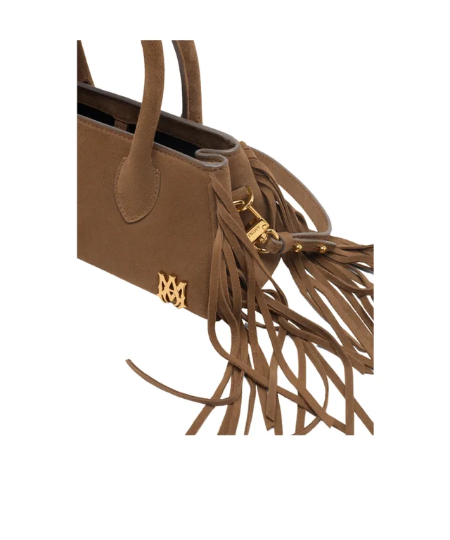 Amiri micro fringed suede tote bag, photo 4 of 5 from SENSER
