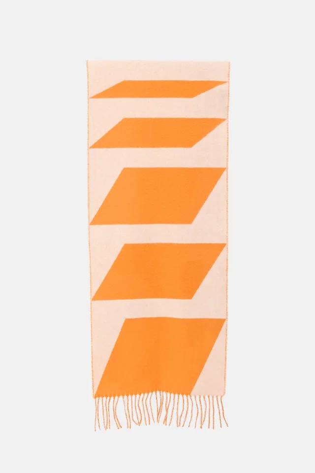 Hermès Cashmere Casaque Optique Scarf in Cashmere from VSP Consignment