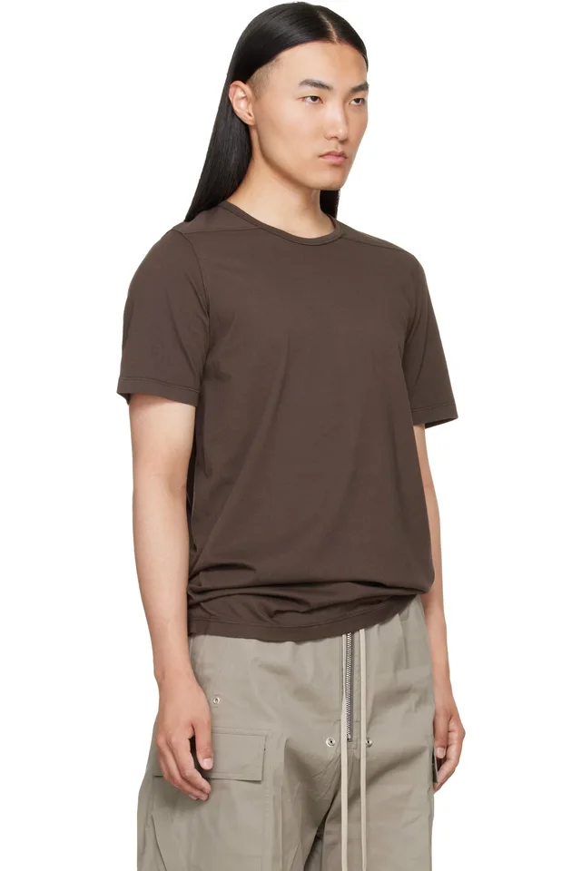 Rick Owens DRKSHDW Gray Temple Level T-shirt, photo 2 of 4 from SSENSE
