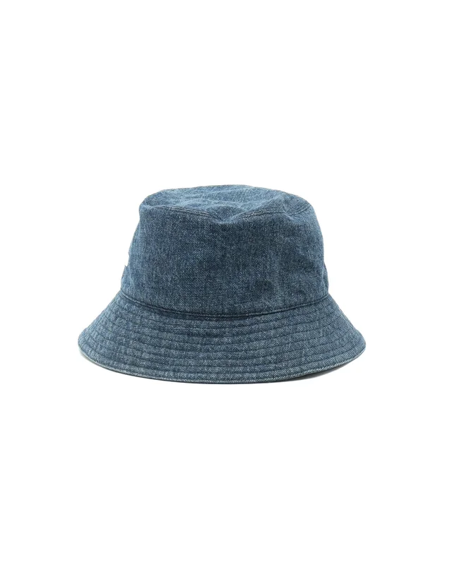 Miu Miu Logo Denim Bucket Hat, Size M in Denim from A Retro Tale, photo 2 of 5