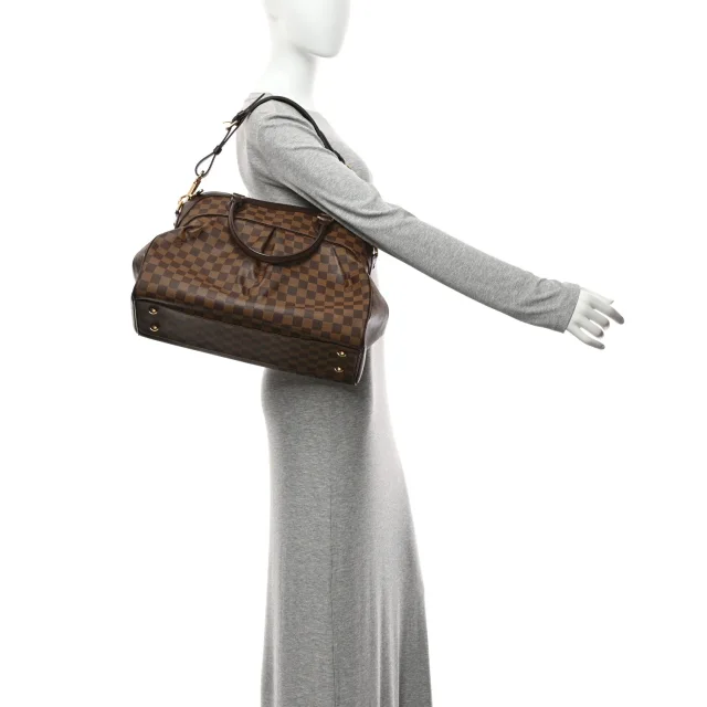 Louis Vuitton Damier Ebene Trevi GM in Brown Coated canvas from FASHIONPHILE, photo 2 of 10