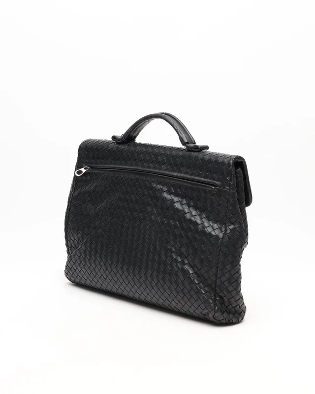 Bottega Veneta Intrecciato Business Bag in Woven leather from A Retro Tale, photo 3 of 12
