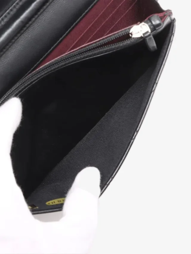 Chanel Black 2013 lambskin quilted Wallet on Chain in Black Lambskin from Sign of the Times, photo 9 of 16