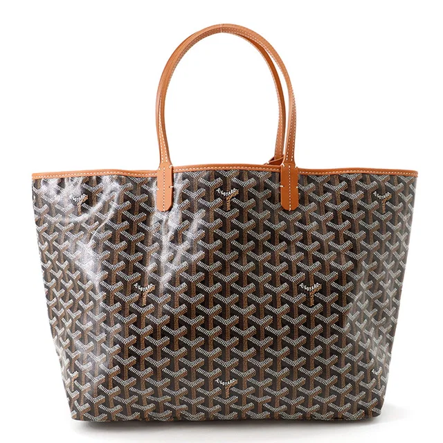 Goyard Saint Louis Black/NaturalSTLOUIPMLTY01CL03P PVC Leather Size PM in Black Leather from GALLERY RARE
