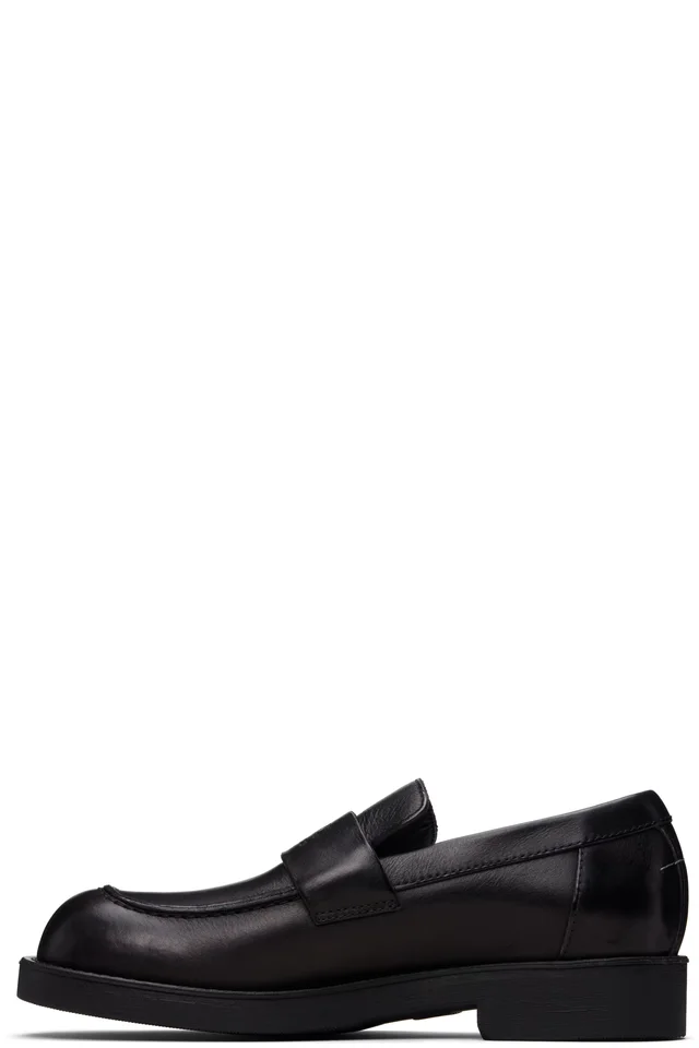 MM6 Maison Margiela Black City Biker Loafers, photo 3 of 4 from SSENSE