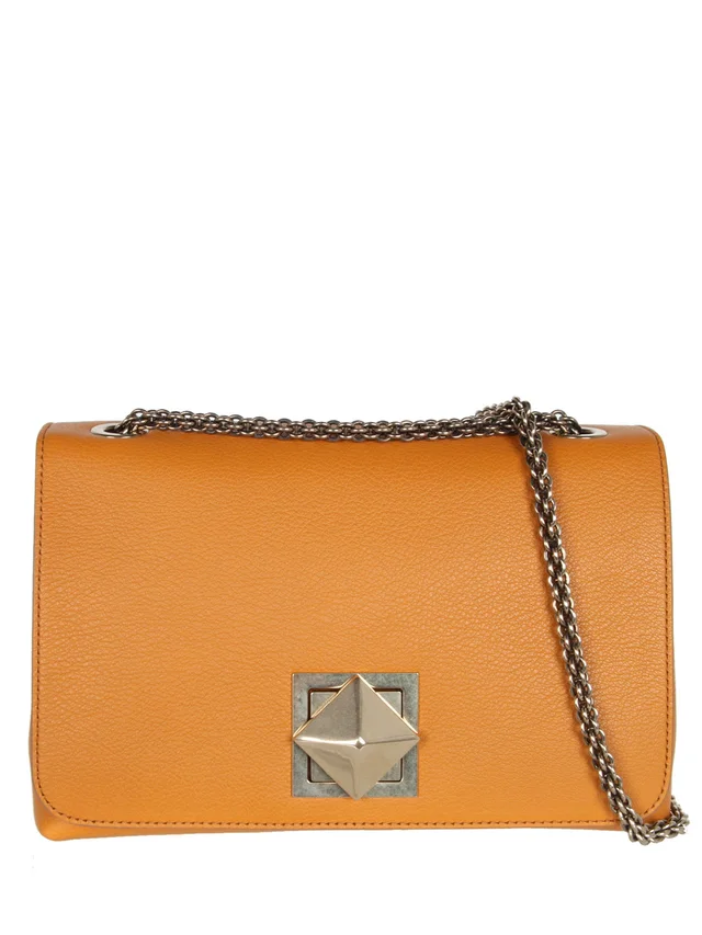 Sonia Rykiel Le Clou Medium Flap Bag, Mustard from Cultstatus, photo 1 of 1