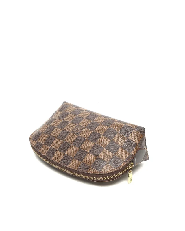 Louis Vuitton Damier Ebene Cosmetic Pouch in Brown from A Retro Tale, photo 2 of 2