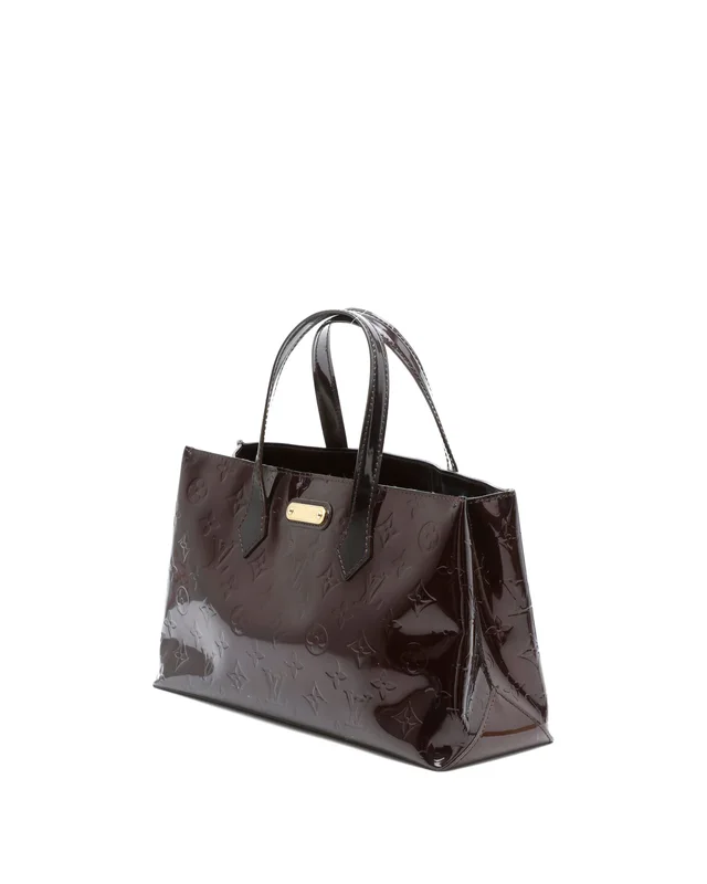 Louis Vuitton Monogram Vernis Wilshire PM Bag in Leather from A Retro Tale, photo 2 of 8