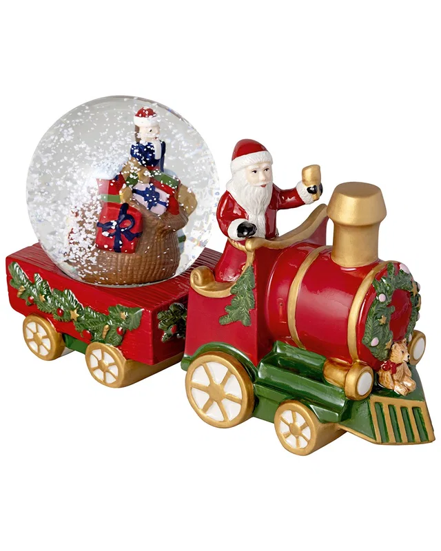 Villeroy & Boch Christmas Toys Santa Train with Snow Globe, image 1 of 1 from Rue La La