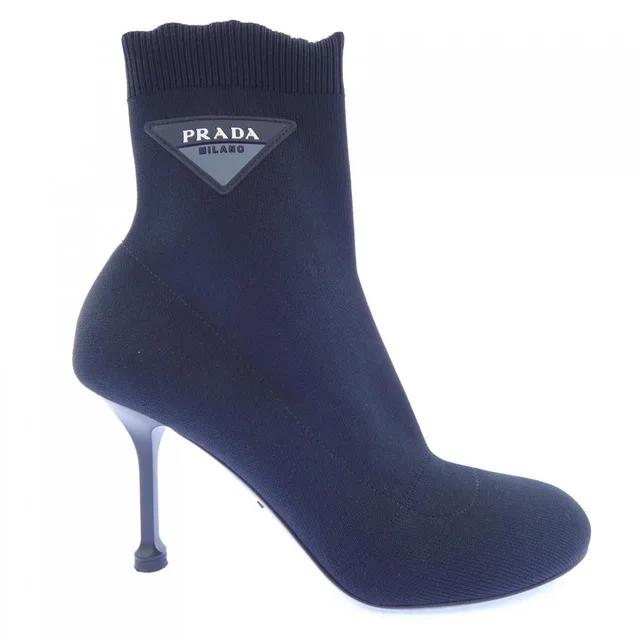 Prada Boots Black in Black from The Reluxe