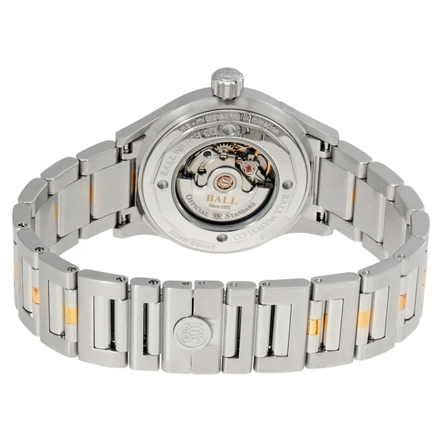 Ball Fireman Automatic Stainless Steel with 18kt Yellow Gold Ladies Watch NL2110C-2T-SJ-GO, photo 3 of 3 from Jomashop