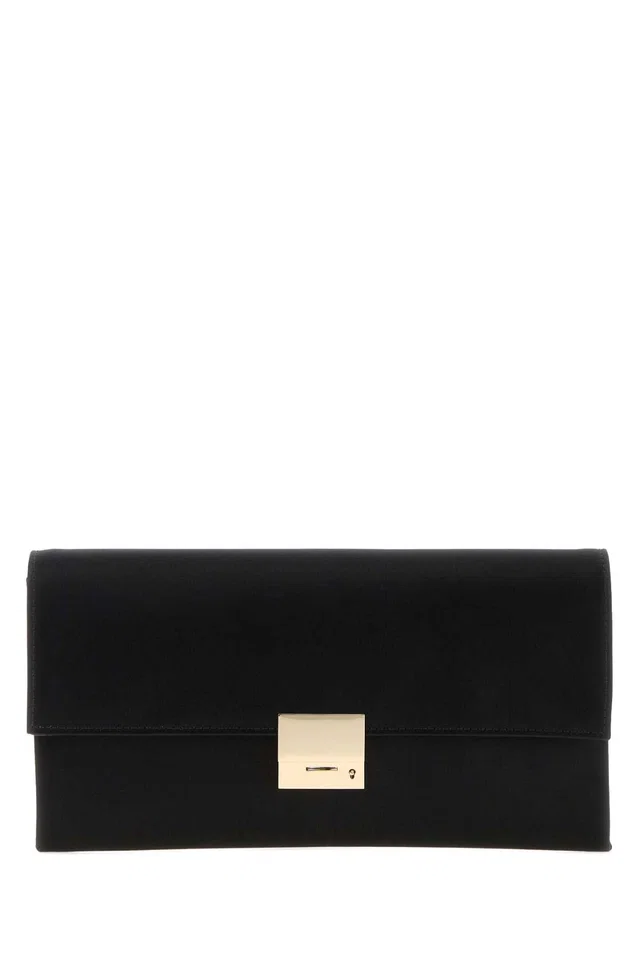 Tom Ford Fabric Clutch Wallet — Black in Black Leather from HEWI
