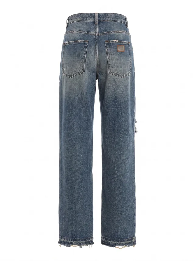 Dolce & Gabbana 5-pocket denim trousers, photo 2 of 6 from SENSER