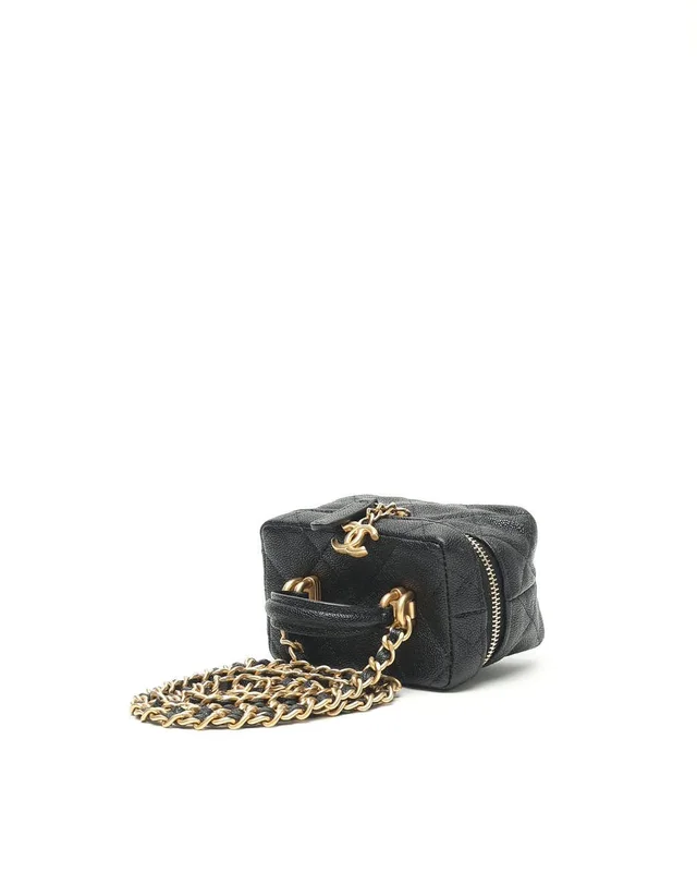 Chanel Caviar Mini Vanity Bag in Caviar leather from A Retro Tale, photo 5 of 10