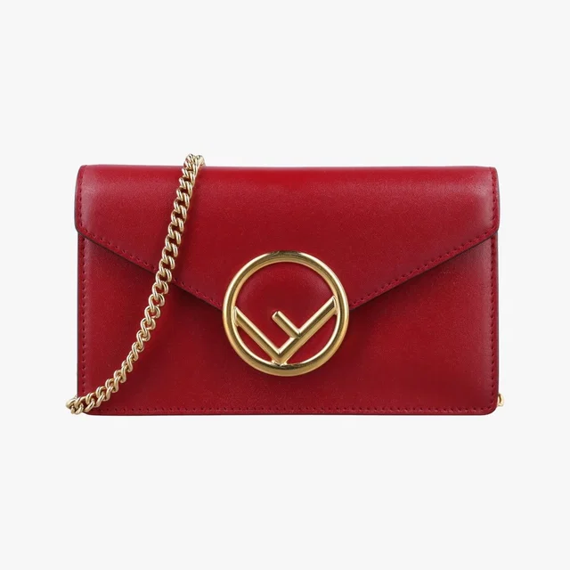 Fendi Is Red Leather in Red Leather from The Reluxe