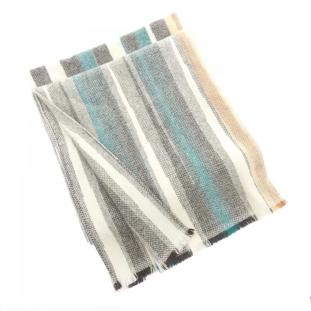 Hermès Scarf White in White Cashmere from The Reluxe
