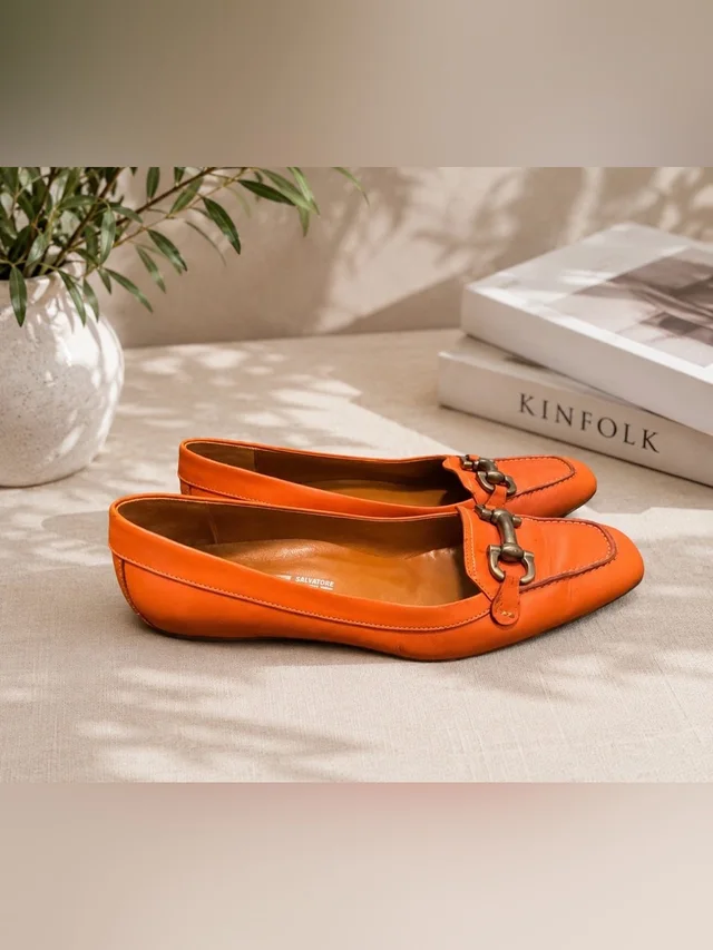Ferragamo Size 7.5 Orange Pumps in orange from Poshmark