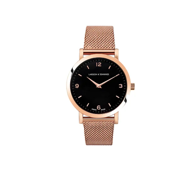 Larsson & Jennings Lugano 33mm, Rose Gold Chain from Cultstatus, photo 1 of 1