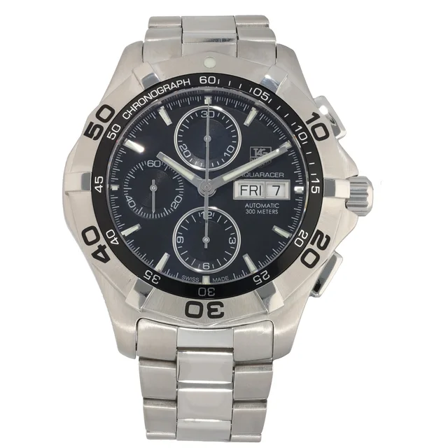 TAG Heuer Aquaracer CAF2010 43mm Stainless Steel Watch from H&T