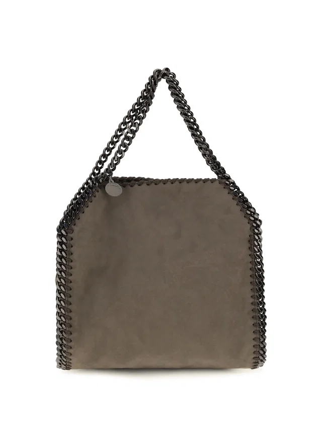 Stella McCartney Falabella Mini Shoulder Bag — Gray Polyamide in Grey from HEWI