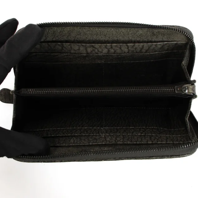 Bottega Veneta Grey Intrecciato Leather Continental Wallet in Grey Woven leather from Labellov, photo 3 of 3