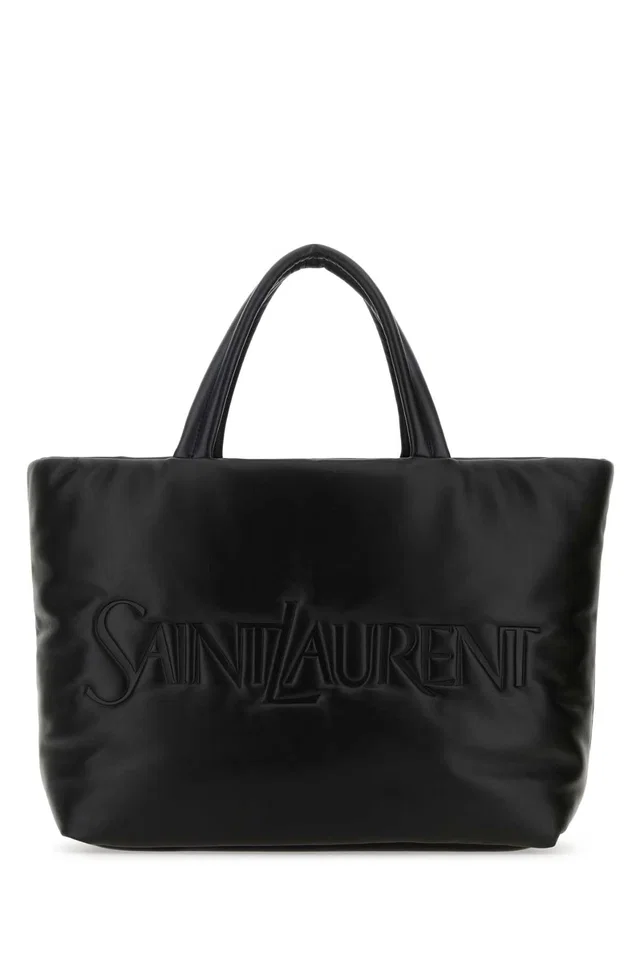 Saint Laurent Tote Bag — Black in Black Nappa leather from HEWI