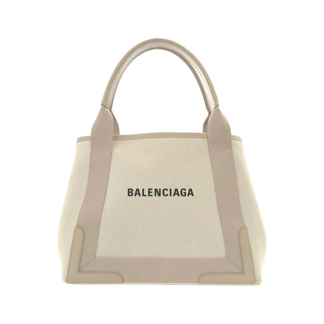 Balenciaga Navy Kabas Bag in Navy Canvas from LuxUness