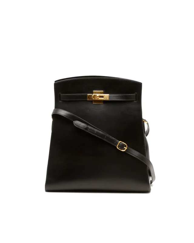 Hermès Kelly Box Sport GM Bag in Box leather from A Retro Tale