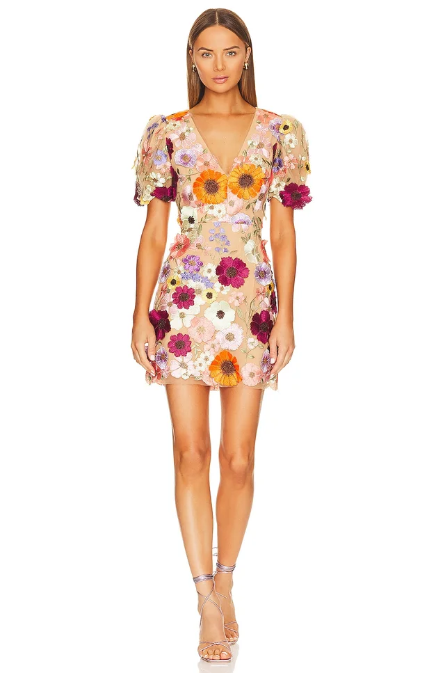 ELLIATT Rosalind Dress in Multi, photo 4 of 5 from REVOLVE (Canada)